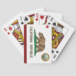Jeu De Cartes Drapeau de la Californie