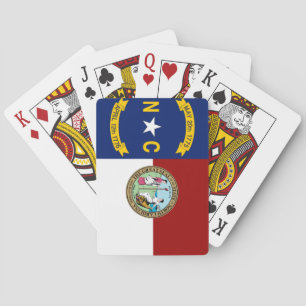 Jeu De Cartes Drapeau de la Caroline du Nord