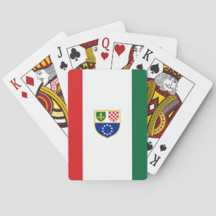 Jeu De Cartes Drapeau de la Fédération de Bosnie-Herzégovine