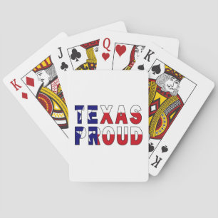 Jeu De Cartes Drapeau de la fierté du Texas
