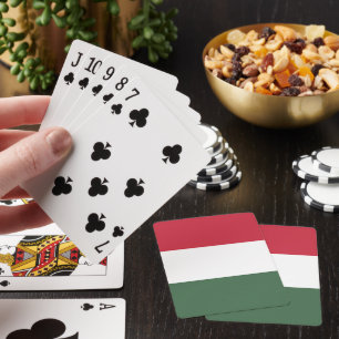 Jeu De Cartes drapeau de la Hongrie