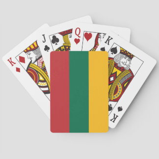 Jeu De Cartes Drapeau de la Lituanie