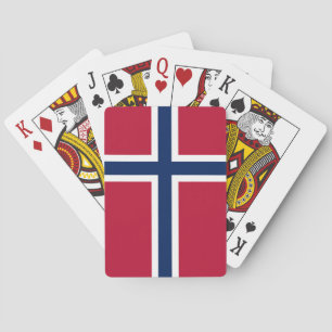 Jeu De Cartes Drapeau de la Norvège