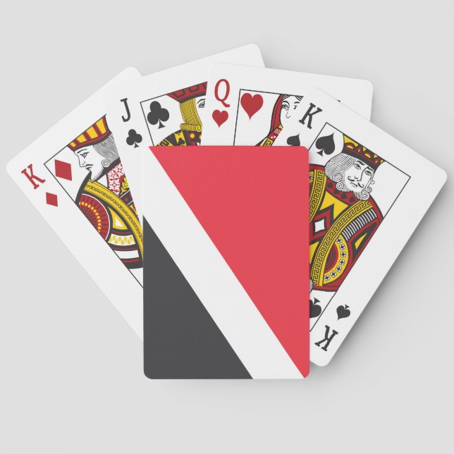 Jeu De Cartes Drapeau de la Principauté de Sealand (dos)