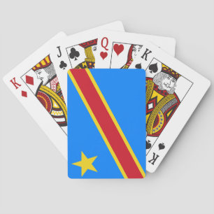 Jeu De Cartes Drapeau de la RDC (République démocratique du Cong