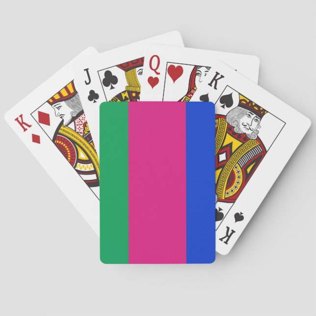 Jeu De Cartes Drapeau de la République populaire du Kuban (dos)