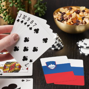 Jeu De Cartes Drapeau de la Slovénie