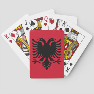 Jeu De Cartes Drapeau de l'Albanie
