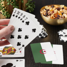 Jeu De Cartes Drapeau de l'Algérie
