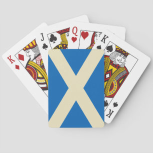 Jeu De Cartes Drapeau de l'Ecosse