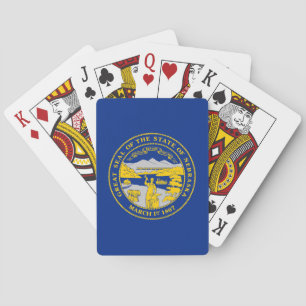 Jeu De Cartes Drapeau de l'État du Nebraska
