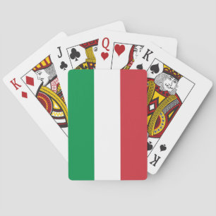 Jeu De Cartes Drapeau de l'Italie