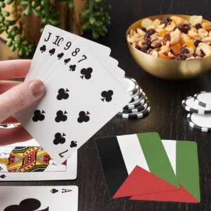 Jeu De Cartes Drapeau de Palestine