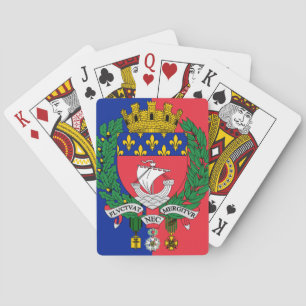 Jeu De Cartes Drapeau de Paris, France