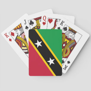 Jeu De Cartes Drapeau de Saint-Christophe-et-Niévès