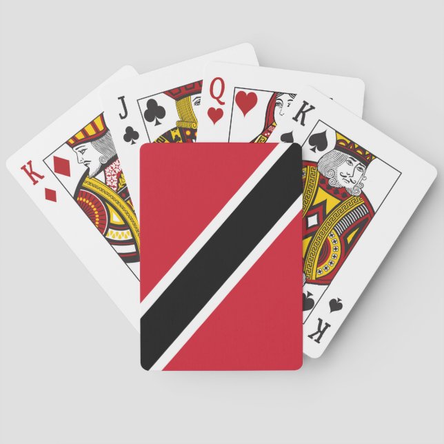 Jeu De Cartes Drapeau de Trinité-et-Tobago (dos)