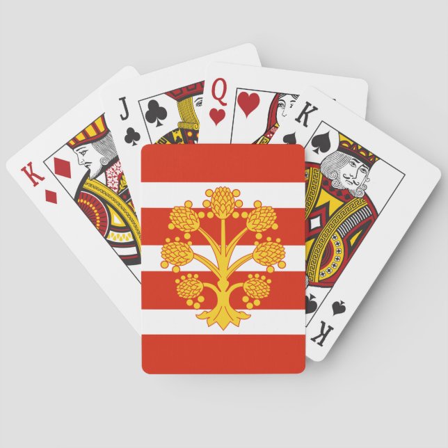 Jeu De Cartes Drapeau de Westmorland Playing Cards (dos)