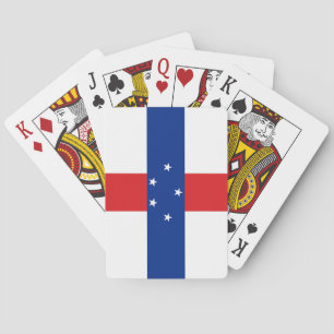 Jeu De Cartes Drapeau des Antilles Pays-Bas