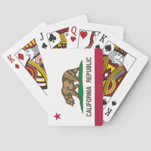 Jeu De Cartes Drapeau d'État de Californie