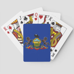 Jeu De Cartes Drapeau d'État de Pennsylvanie
