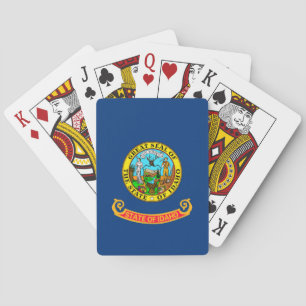 Jeu De Cartes Drapeau d'État Idaho