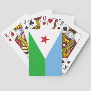 Jeu De Cartes Drapeau Djibouti