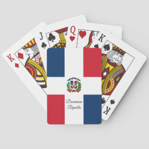 Jeu De Cartes Drapeau Dominicain, République Dominicaine Jouer d