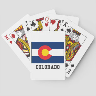 Jeu De Cartes Drapeau du Colorado
