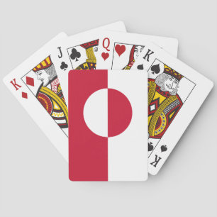 Jeu De Cartes Drapeau du Groenland