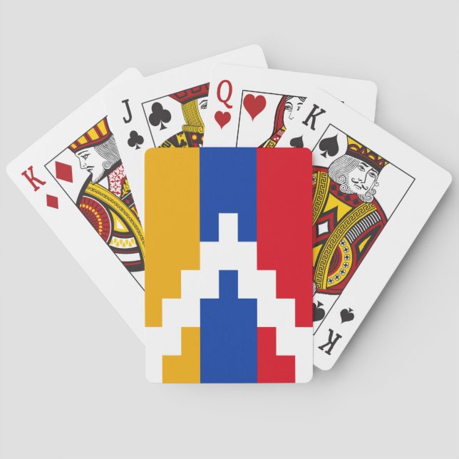 Jeu De Cartes Drapeau du Haut-Karabagh (dos)