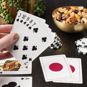 Jeu De Cartes Drapeau du Japon : Hinomaru, Nisshōki, Red Rising 