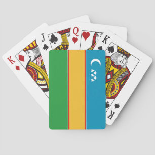 Jeu De Cartes Drapeau du Karakalpakstan