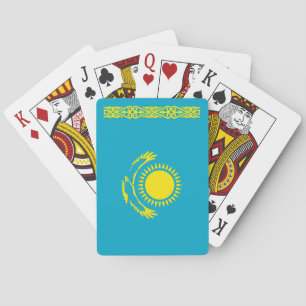 Jeu De Cartes Drapeau du Kazakhstan