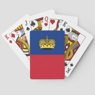 Jeu De Cartes Drapeau du Liechtenstein