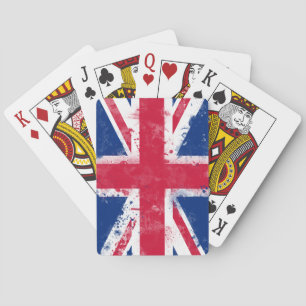 Jeu De Cartes Drapeau du Royaume-Uni ou d'Union Jack