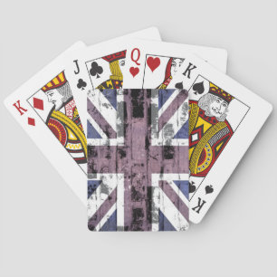 Jeu De Cartes Drapeau du Royaume-Uni Vintage
