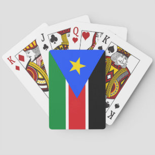 Jeu De Cartes Drapeau du Soudan du Sud