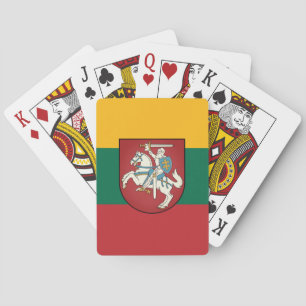 Jeu De Cartes Drapeau et armoiries de Lituanie