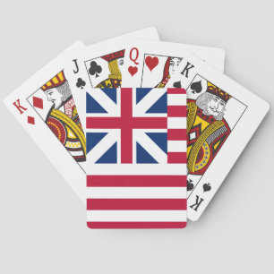 Jeu De Cartes Drapeau Grand Union des États-Unis