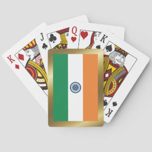 Jeu De Cartes Drapeau indien Jouer des cartes