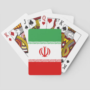 Jeu De Cartes Drapeau Iran