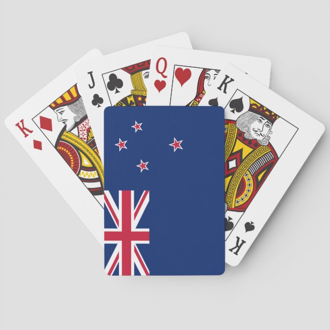 Jeu De Cartes Drapeau néo-zélandais (dos)