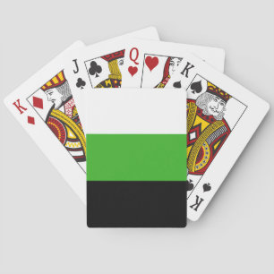 Jeu De Cartes Drapeau Neutrois pride jouant aux cartes