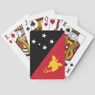 Jeu De Cartes Drapeau Papouasie-Nouvelle-Guinée
