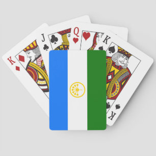 Jeu De Cartes Drapeau patriotique de Bachkortostan