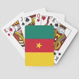Jeu De Cartes Drapeau patriotique du Cameroun
