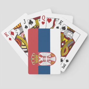Jeu De Cartes Drapeau serbe