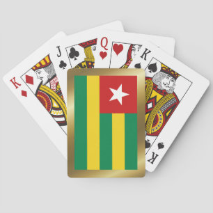 Jeu De Cartes Drapeau Togo Jouer des cartes