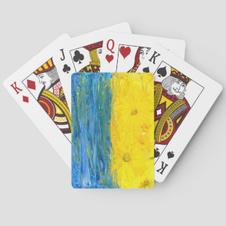Jeu De Cartes Drapeau ukrainien Jouer des cartes
