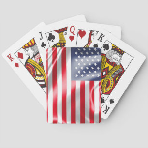 Jeu De Cartes Drapeau USA pour Poker Jouer Cartes